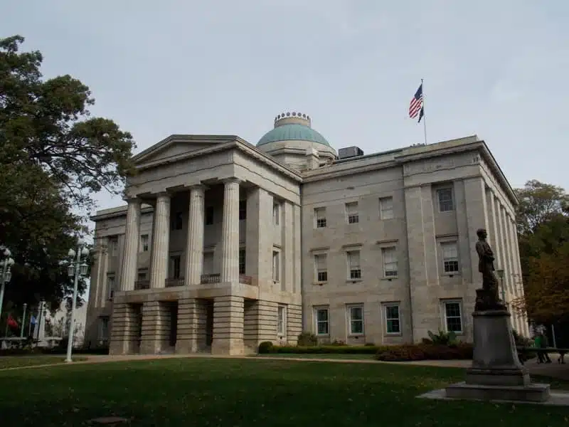 Exterior of the Alabama State Capitol Building